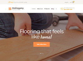 Mahogany | Carpenting Woodwork & Flooring WordPress Theme