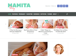 Mamita | Pregnancy & Maternity Cinique Blog WordPress Theme