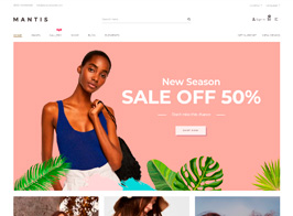 Mantis – Minimal & Modern WooCommerce Theme