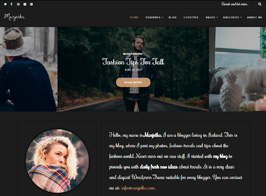 Marjetka – A Responsive Feminine WordPress Blog Theme