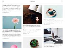 Maxima – minimal Blog & Magazine WordPress Theme