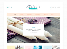 Melania | Handmade Blog & Crafts Shop Aristic WordPress Theme