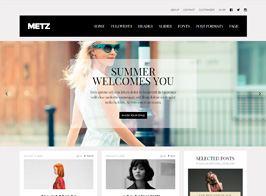Metz – A Fashioned Editorial Magazine Theme