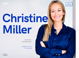 Miller | Personal Assistant & Administrative Services WordPress Theme