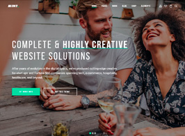 Mint – Creative Multi-Purpose WordPress Theme