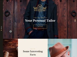 Mr. Murphy – Custom Dress Tailoring Clothing WordPress Theme