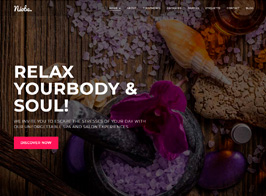 Niobe – Spa & Salon WordPress Theme