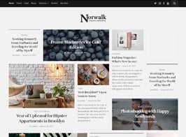 Norwalk – Responsive magazine-Styled Blog WordPress Theme