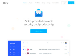 Obira – SaaS Business & App Showcase WordPress Theme