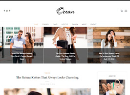 Ocean – Exquisite WordPress Blog
