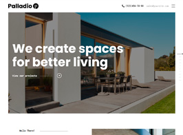 Palladio | Interior Design & Architecture Construction WordPress Theme