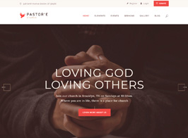 Pastor’e | Church, Religion & Charity WordPress Theme