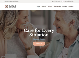 PathWell | A Senior Care Hospital WordPress Theme