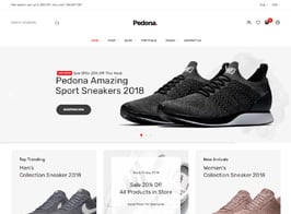 Pedona – Fashion & Sport Theme for WooCommerce WordPress