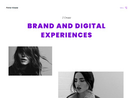 Peter – Ajax Based Creative WordPress Theme