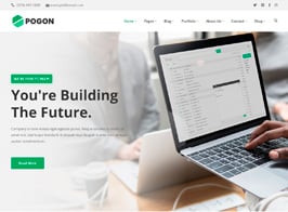 Pogon – Business and Finance Corporate WordPress Theme