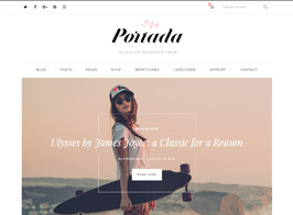 Portada – Elegant Blog Blogging WordPress Theme