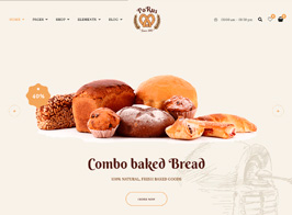 Porus – Bakery Store WordPress Theme