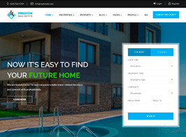 Preston – Real Estate WordPress Theme