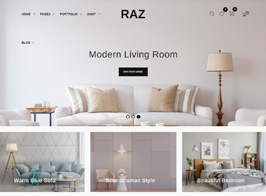 Raz – Clean, minimal WooCommerce Theme