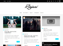 Rinjani – A Responsive Grid Blog Theme