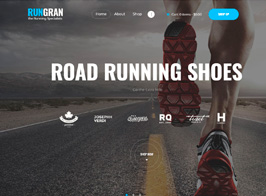 Run Gran | Sports Apparel & Gear Store WordPress Theme