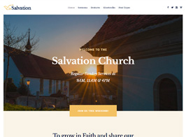 Salvation – Church & Religion WP Theme