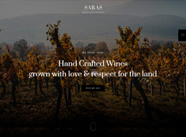 Saras – Wine WordPress Theme