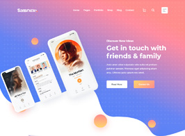 Sassnex – Multi-concept WordPress Theme for App, Saas & Startup