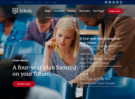 Schule – School & Education WordPress Theme with LMS
