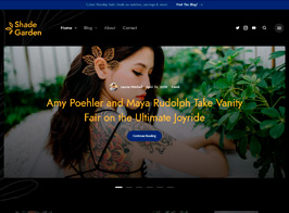 ShadeGarden – Creative Blog WordPress Theme