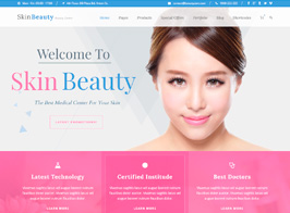 Skin Beauty – Spa WordPress