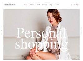 S.King | Personal Stylist and Fashion Blogger WordPress Theme