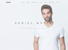 Smart – minimal portfolio WordPress Theme