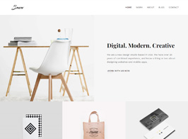 Snow | Minimal & Clean WordPress Portfolio Theme
