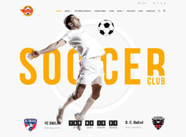 Soccer Club – Football Team WordPress Theme