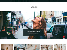 Solien – Blog & Shop WordPress Theme