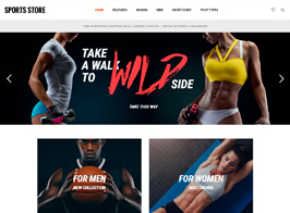 Sports Store – WooCommerce WordPress Theme