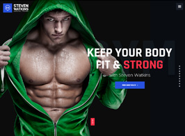 StevenWatkins – Personal Gym Trainer Theme