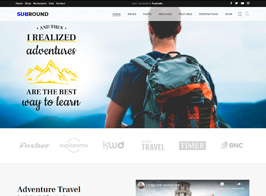 Surround – Vlog & Blog WordPress Theme