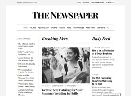 The Newspaper – Magazine Editorial WordPress Theme