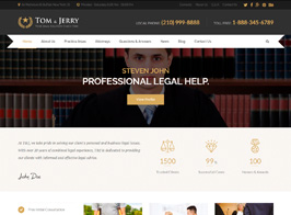 Tom & Jerry – A WordPress Law and Business Theme