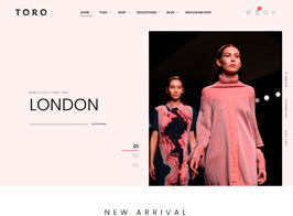 Toro – Clean, minimal WooCommerce Theme