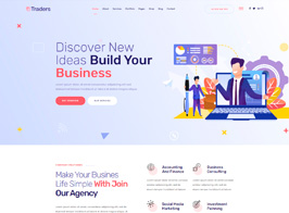 Traders – Digital Marketing & Agency WordPress Theme