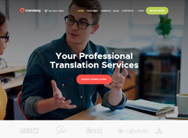Translang | Translation Services & Language Courses WordPress Theme