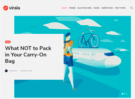 Virala – Viral News & Magazine WordPress Theme