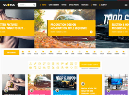 Vloma Grid – A Responsive WordPress Video Blog Theme