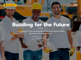 Wegener | Construction Business & Engineering Building WordPress Theme