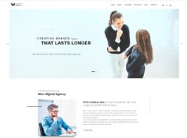 WON Creative Minimal WordPress Theme