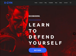 X-Gym – Fitness & Sports WordPress Theme